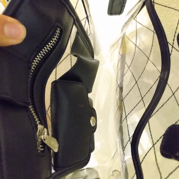 Hand bag, transparent, small - Picture 4 of 5